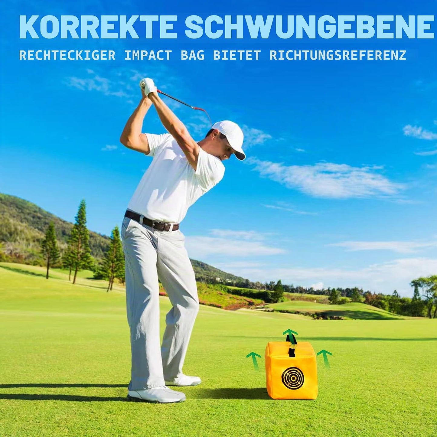 Wasserdichter Golf-Schlagsack für Schwungübungen