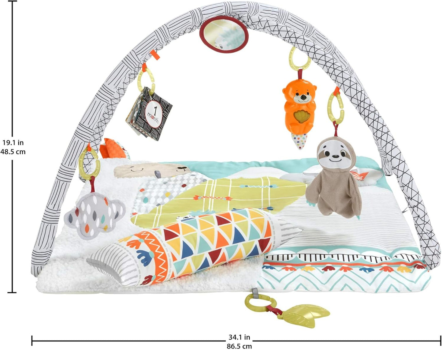 Baby-Spieldecke mit Spielzeug, Reduzierte Verpackung