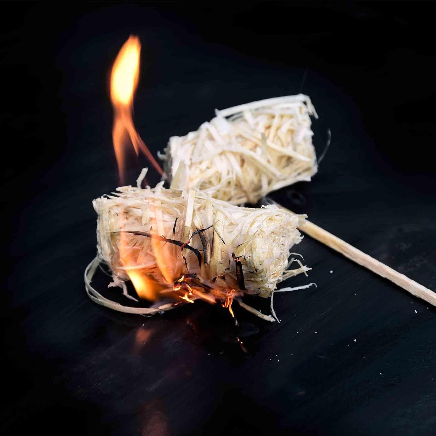 Bio-Kamin- und Grill-Anzündwolle, 5,0 kg (400 Anzünder)