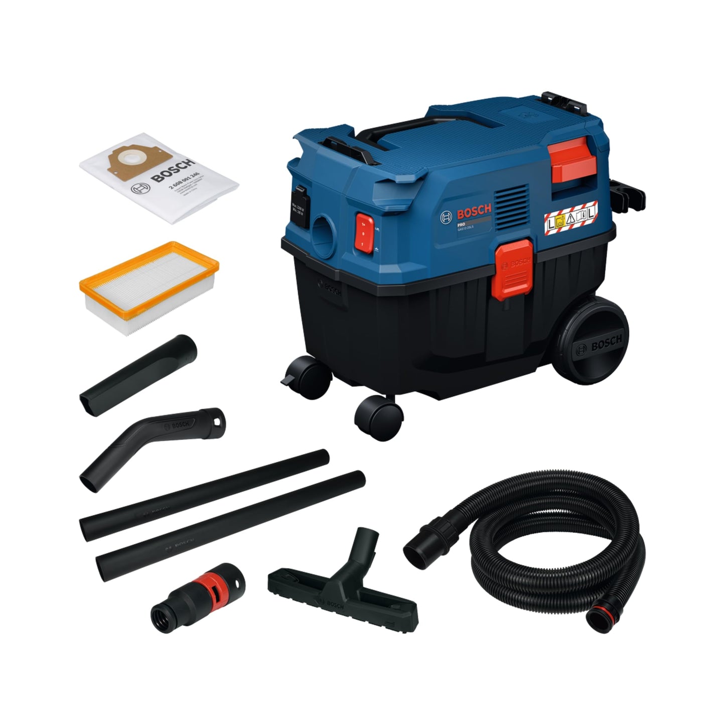 PRO Nass-/Trockensauger GAS12-25LS Set