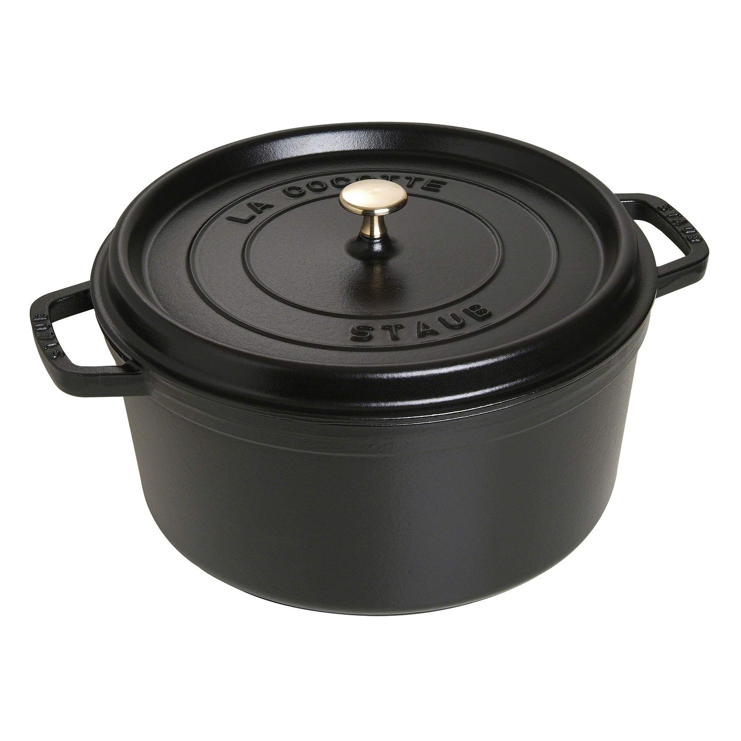 La Cocotte Bräter für alle Herdarten, 30 cm Schwarz