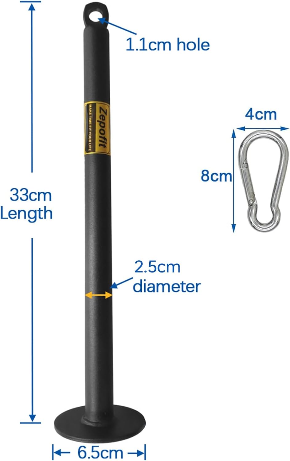Gewichtsstift, 2,5cm Gewichtsladestift