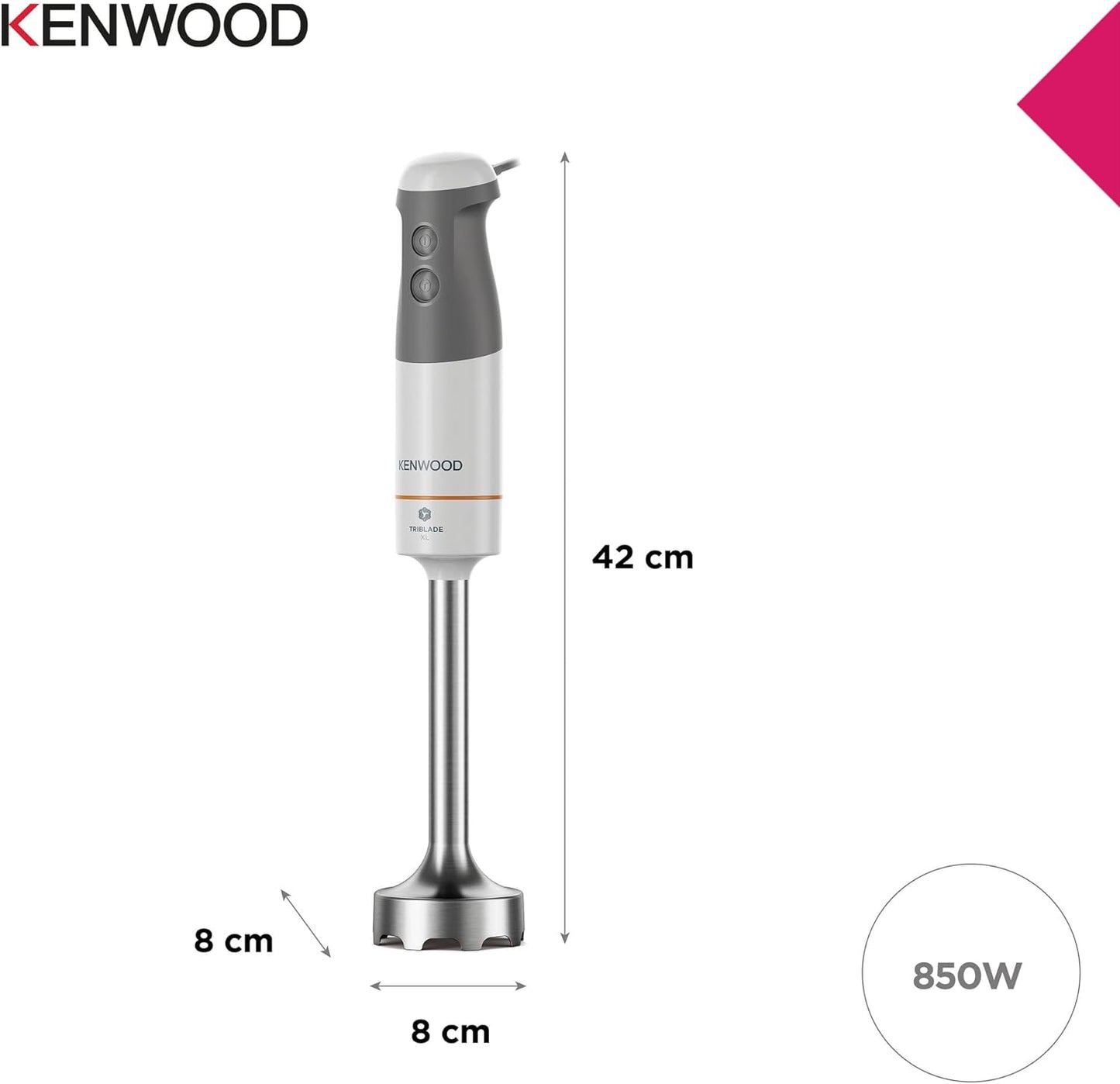Stabmixer TriBlade System mit Zubehör, Modell 2023