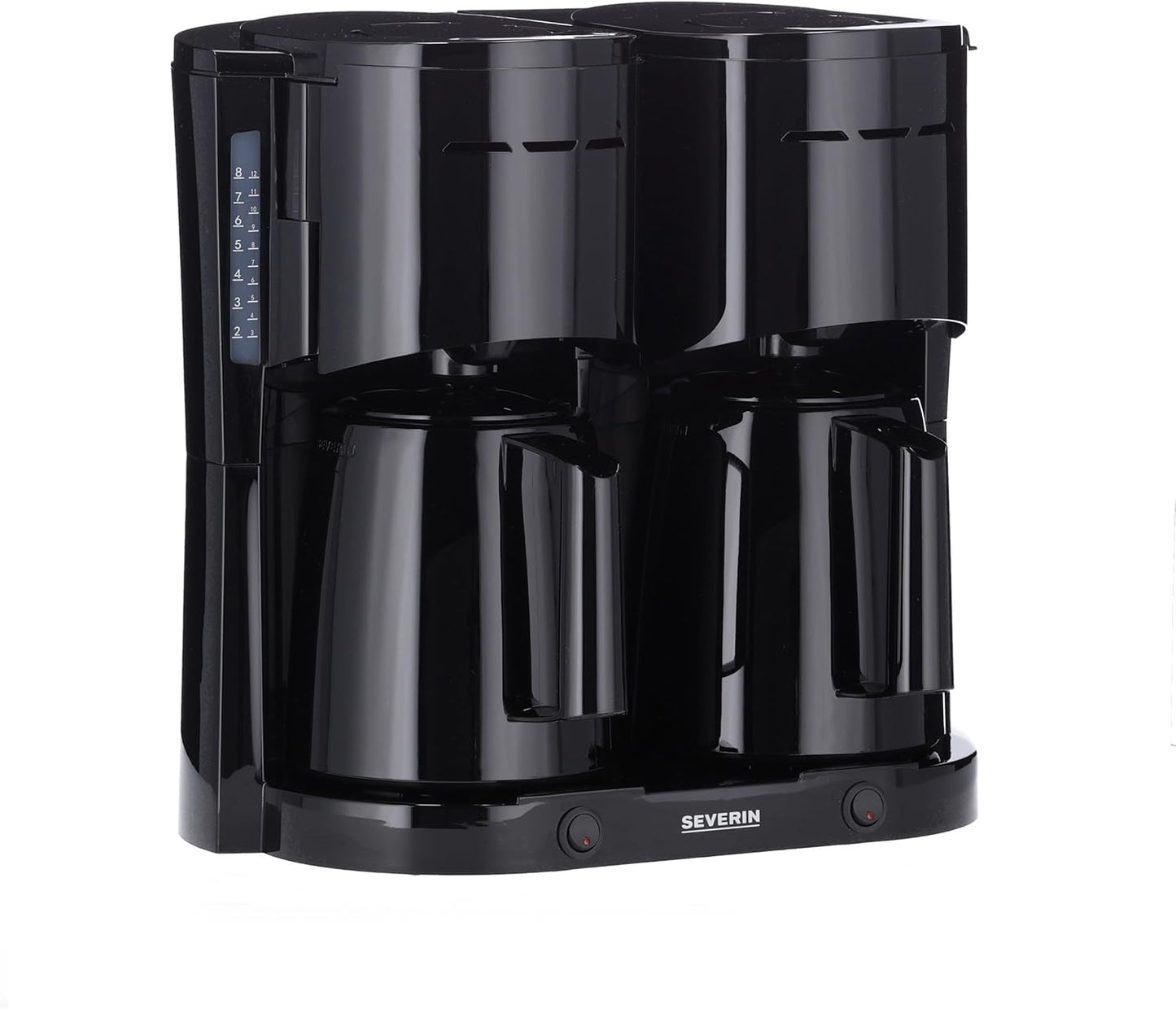 KA 9315 Duo-Filterkaffeemaschine, schwarz, DUO (2 Thermokannen, 16 Tassen)