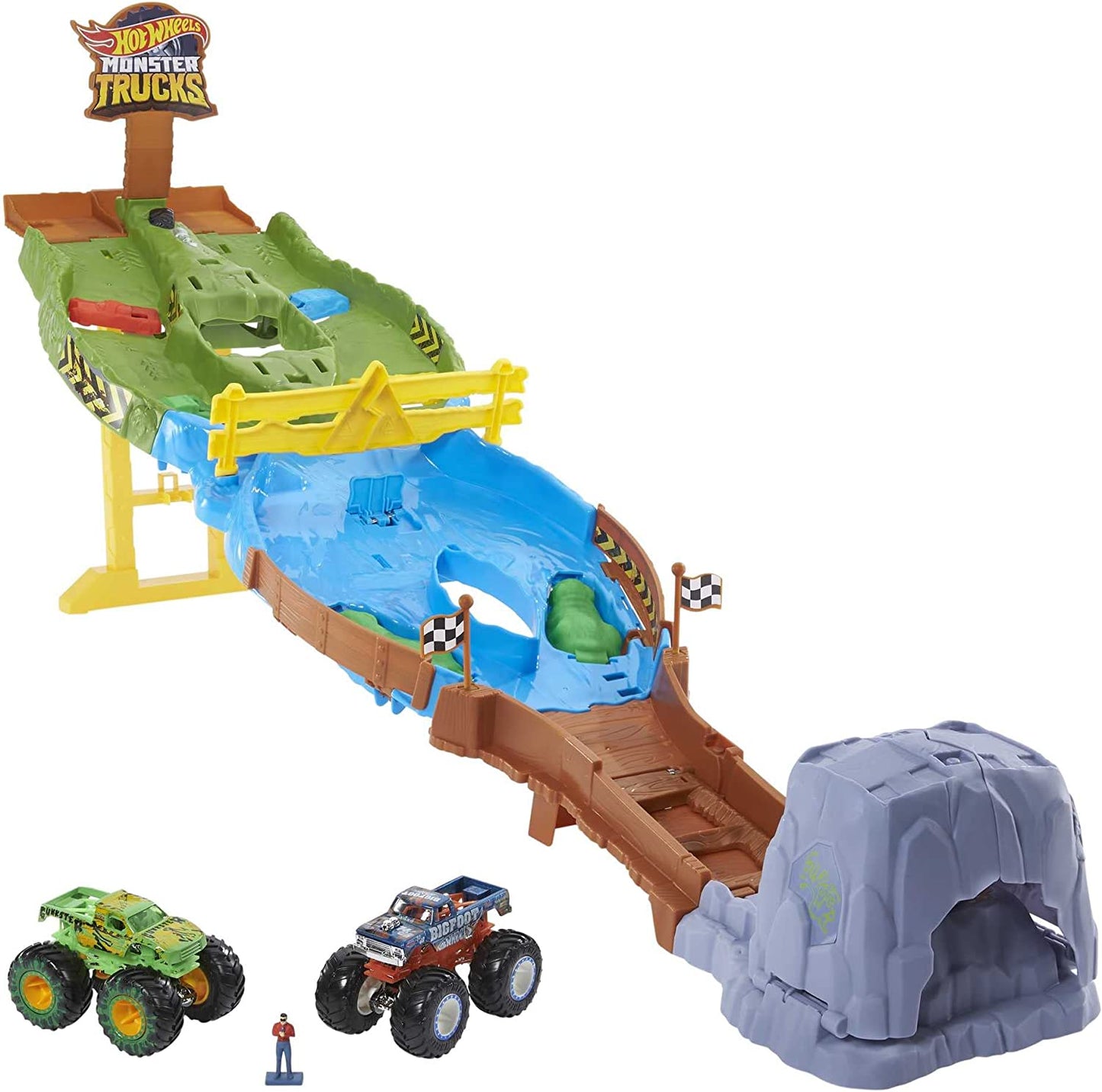 Monster Trucks Wettkampf Rennstrecke, Rennbahn, Wettkampf-rennstrecke