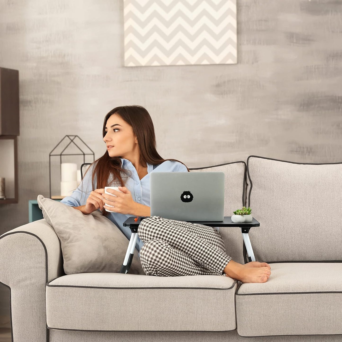 Klappbarer Laptoptisch für Bett & Couch