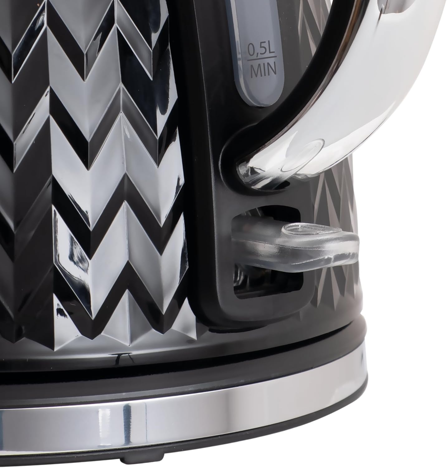 Retro Wasserkocher C265c Nela, Schwarz Retro, 1.7 Liter