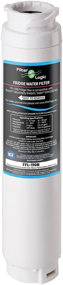 Wasserfilter FFL-110B für Siemens/Bosch/Neff Kühlschrank, 1