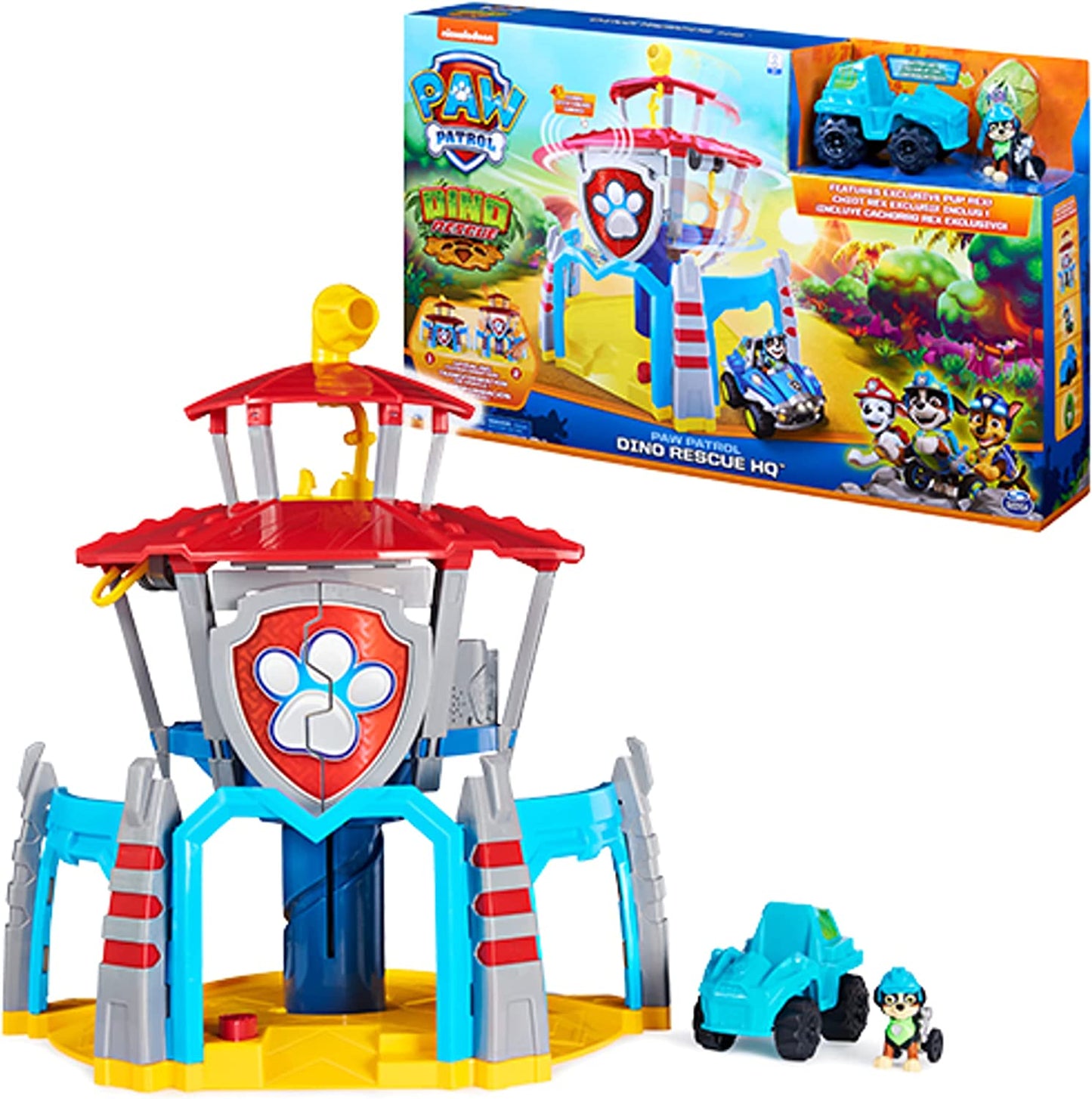 Paw Patrol - Dino Hauptquartier, Spielgebäude