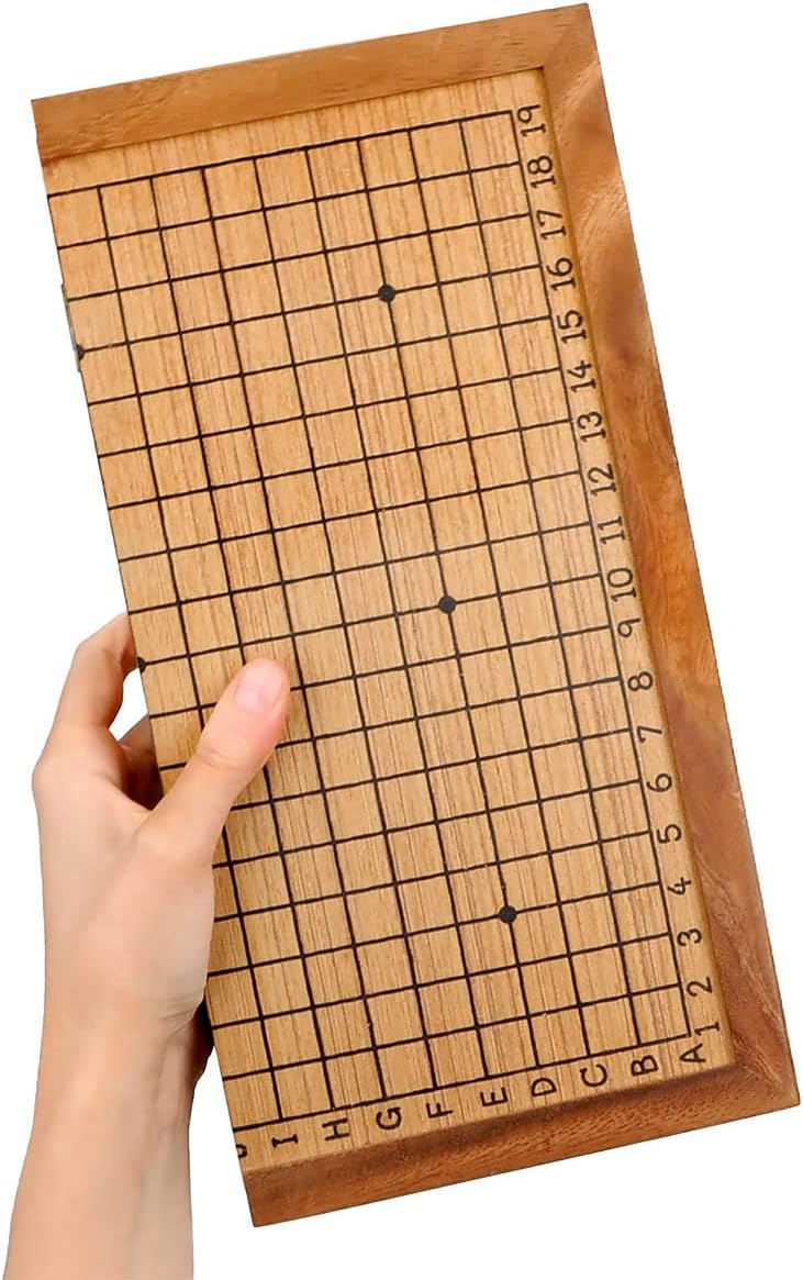 Go - Strategisches Brettspiel aus Holz