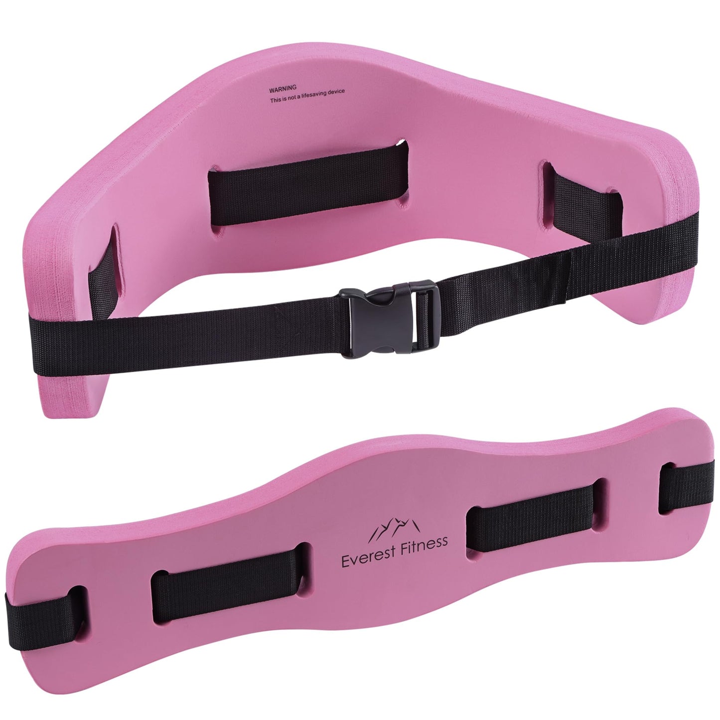 Schwimmgürtel für Wasser-Fitness bis 100 kg, Pink