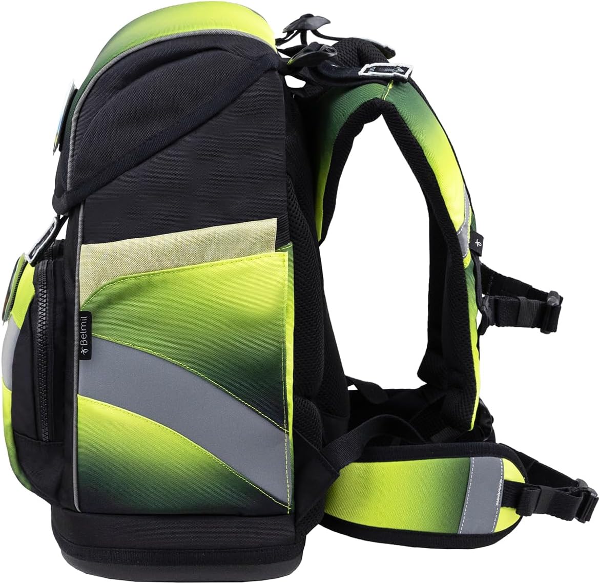 Smarty Plus Premium Schulranzen Set, Black Green 2