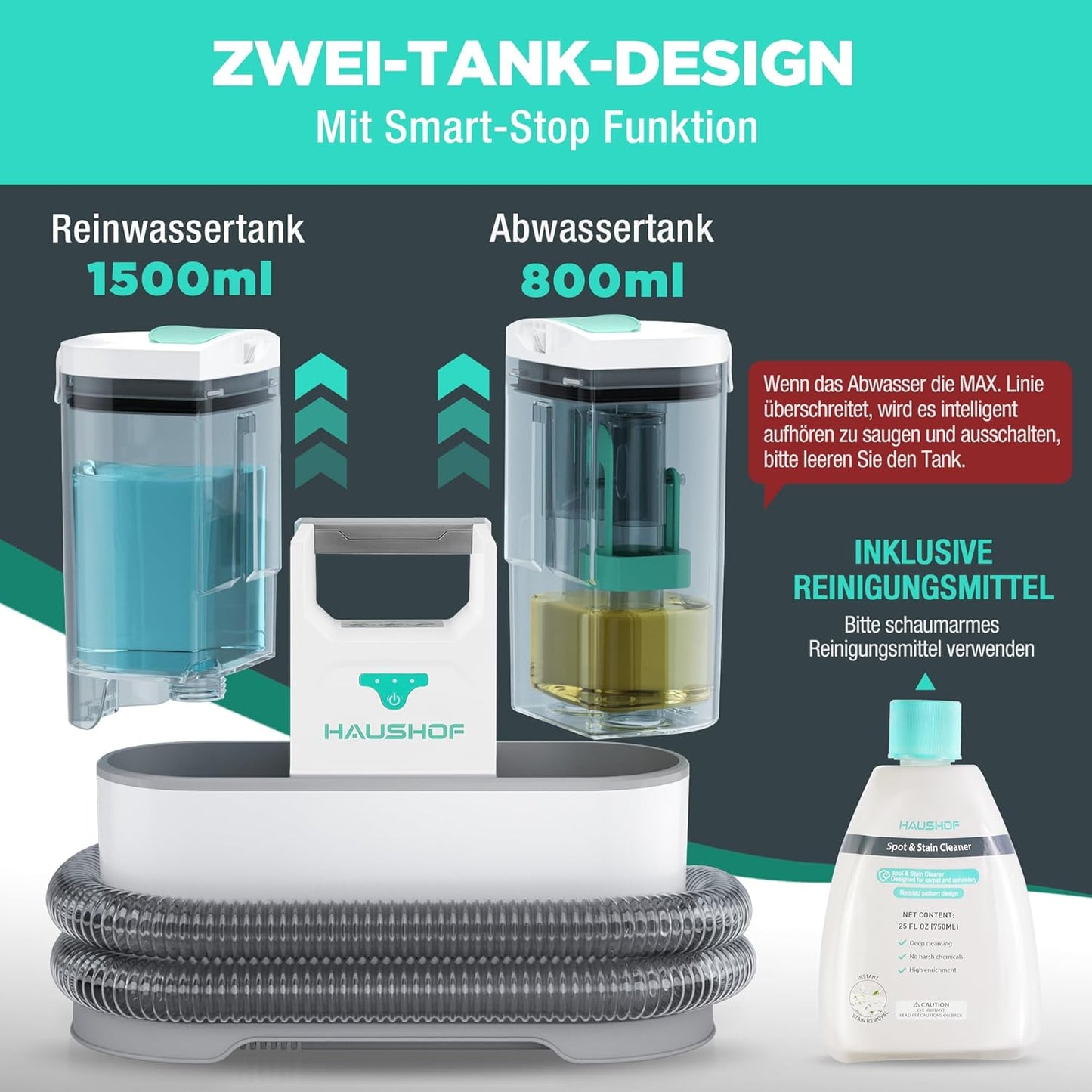 Akku-Fleckenreiniger StainZapper Air, StainZapper Air