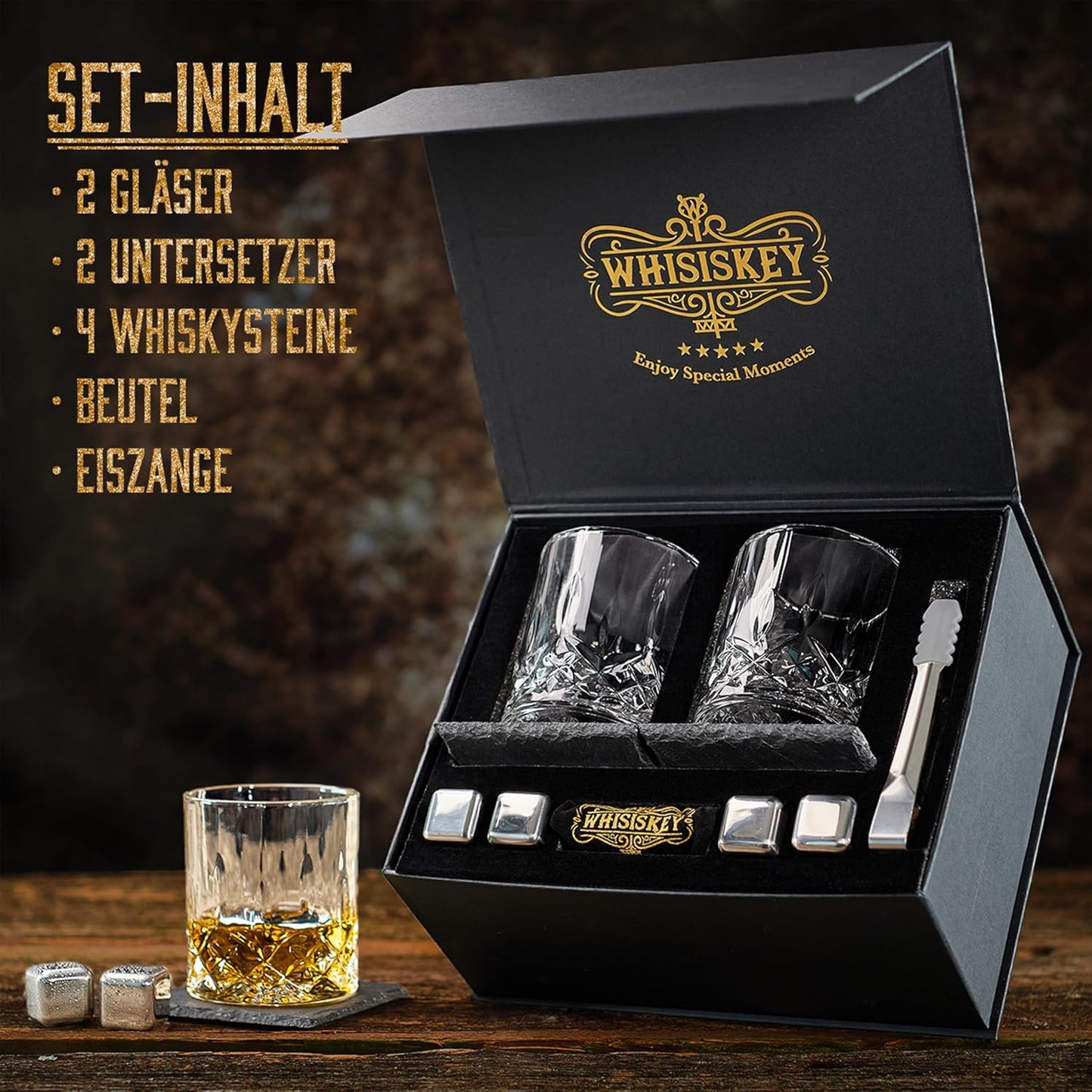 Whisky Gläser Set The Double Deluxe