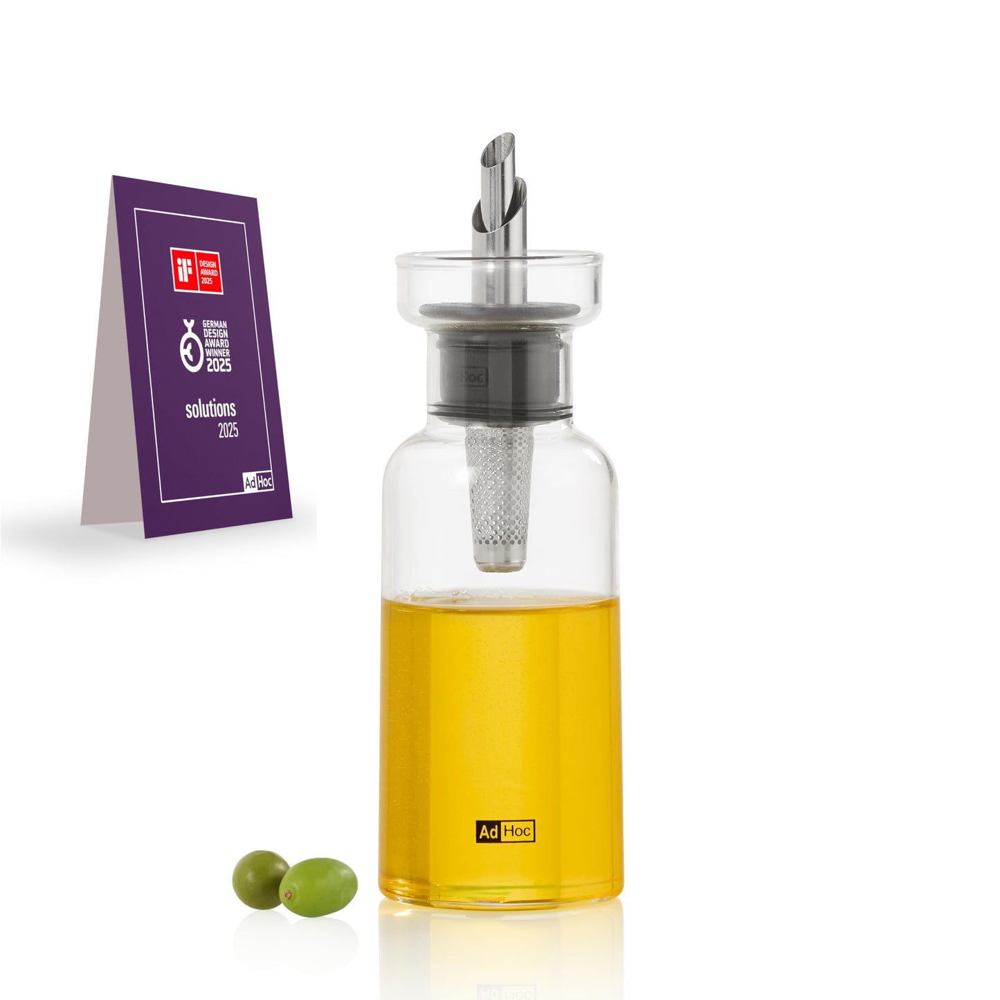Öl- und Essigspender AromaPour, Klar 120 ml