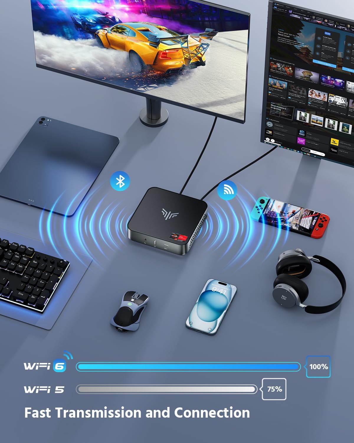 Mini PC mit Ryzen 7 5700U CPU