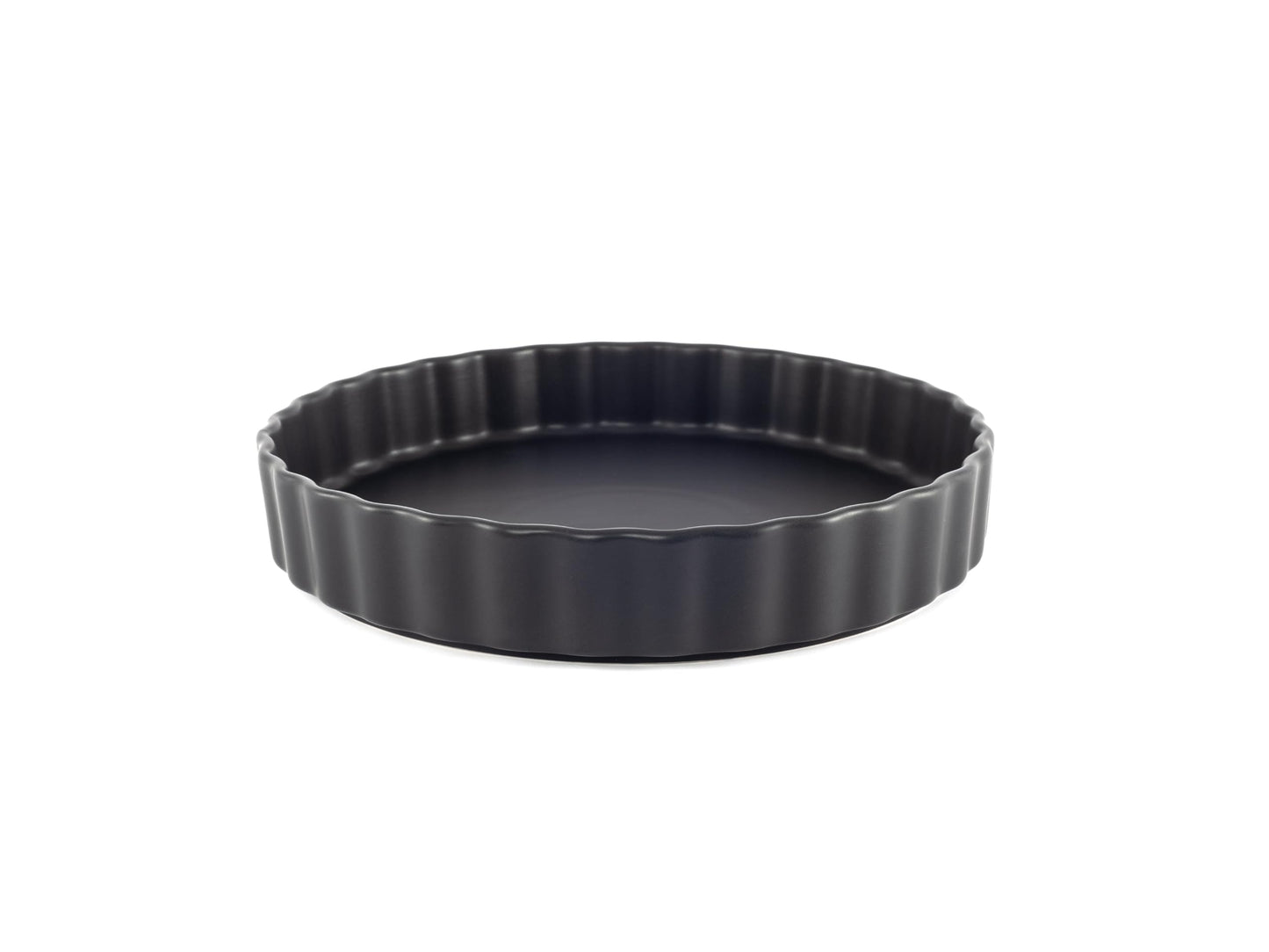 Quicheform, 28 cm, Schwarz