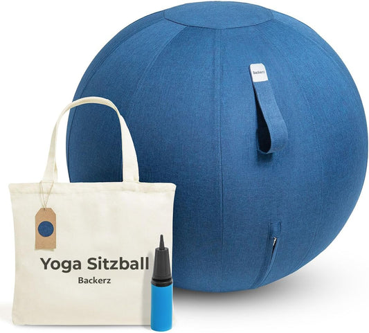 Ergonomischer Sitzball, 65 cm Dark Blue