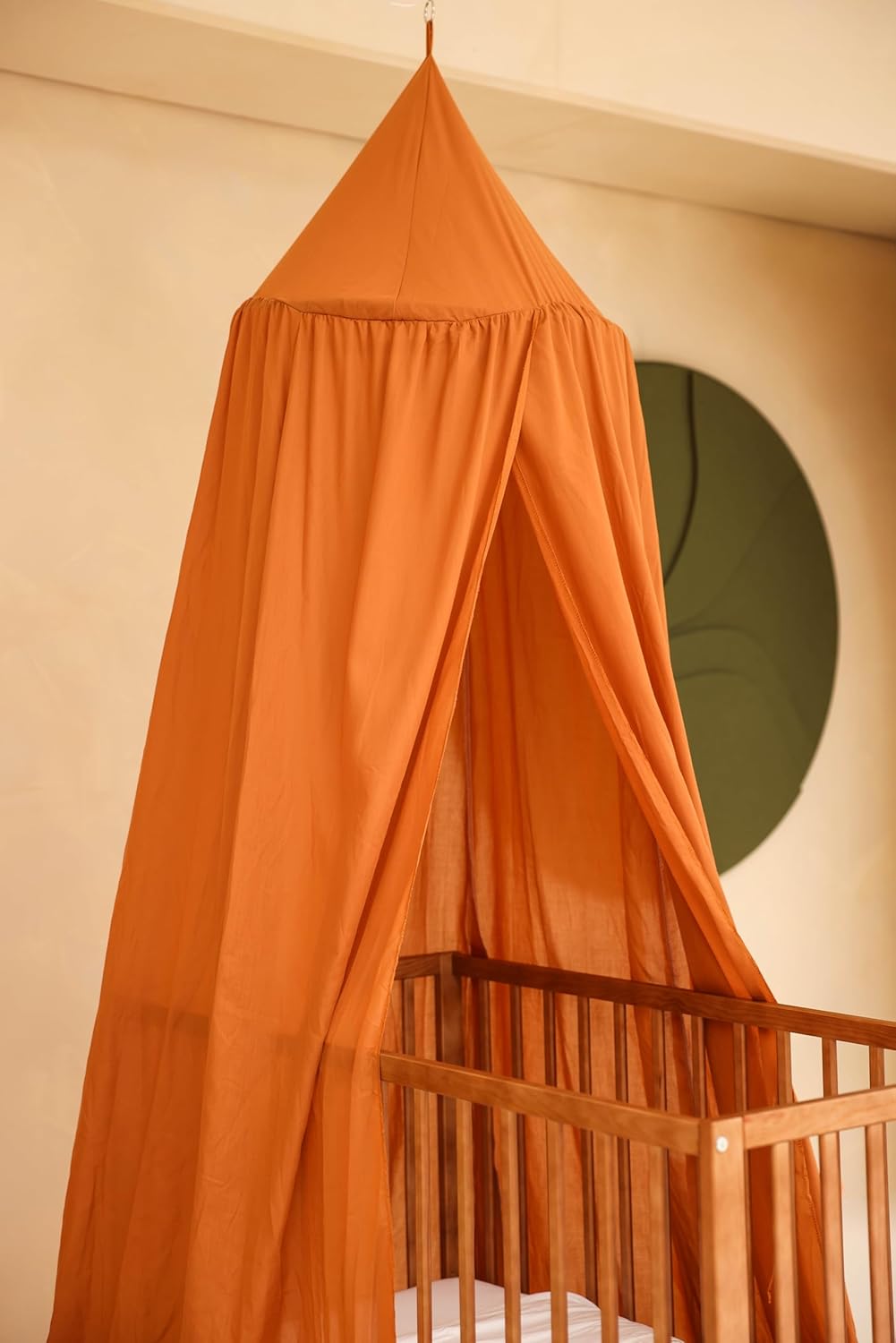 Betthimmel für Babybett und Stubenwagen, Karamell 55 x 240 x 420 CM