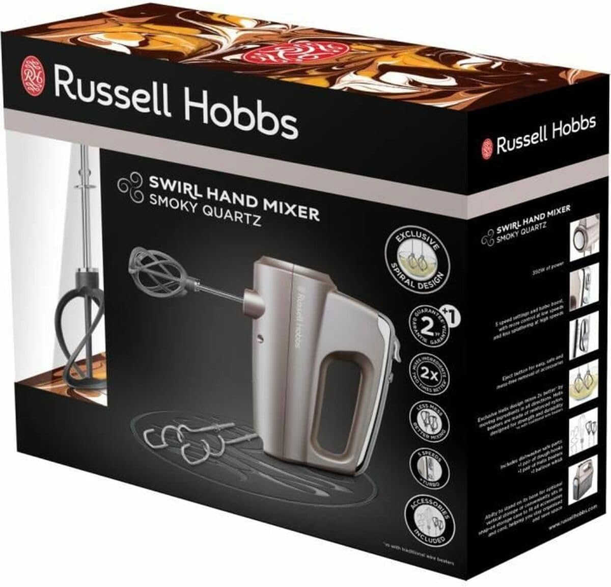 Handmixer mit Zubehör und Turbofunktion