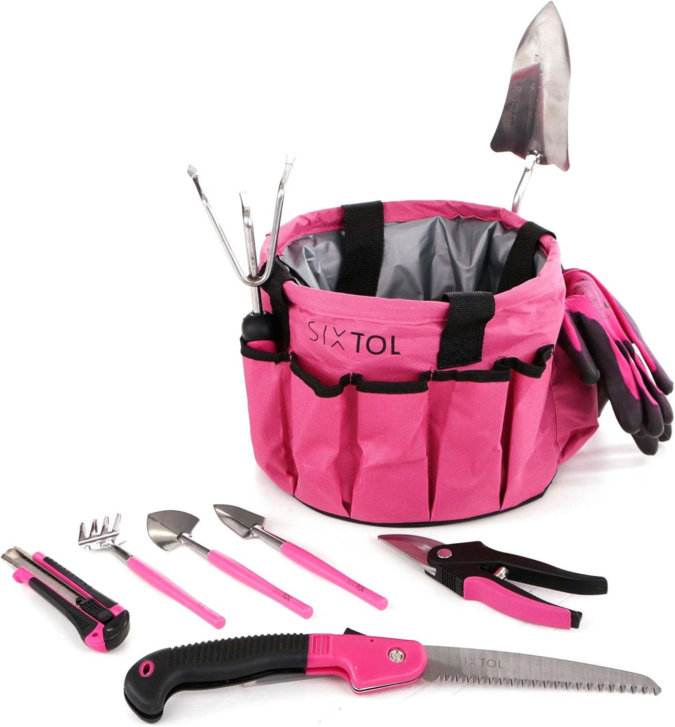 10-teiliges Gartenhandwerkzeug-Set, 10 Stk.