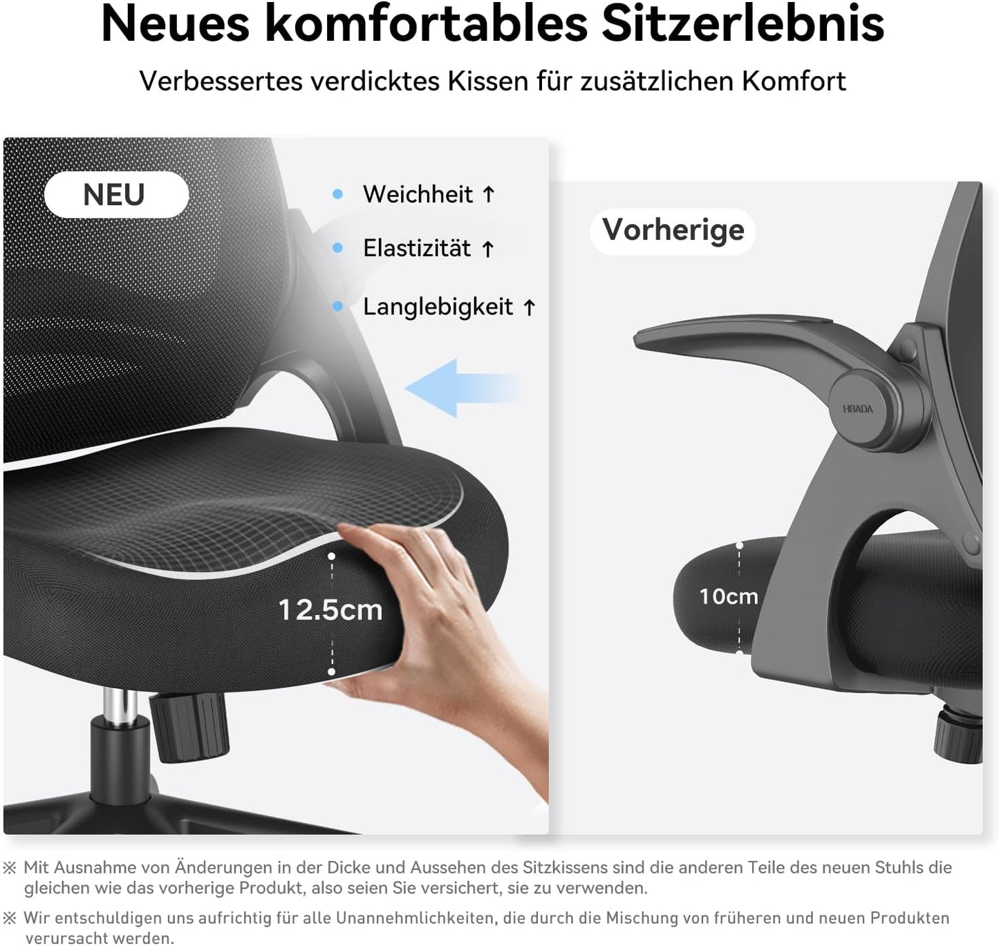 Schreibtischstuhl, Schwarz