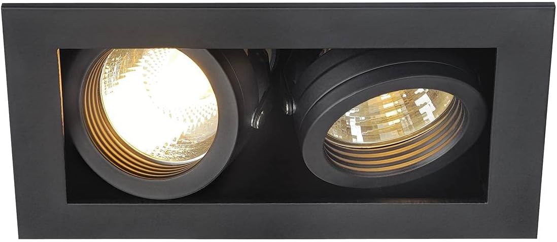 KADUX 2 Einbauleuchten, Kadux Qpar51 100w Schwarz