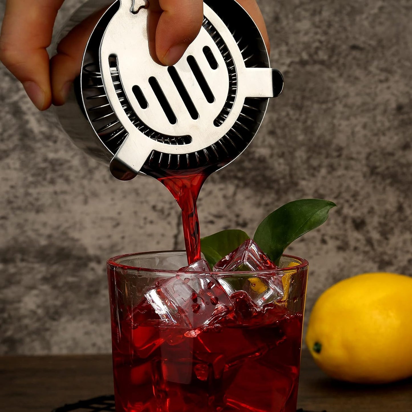 Cocktail-Shaker-Set, Silber