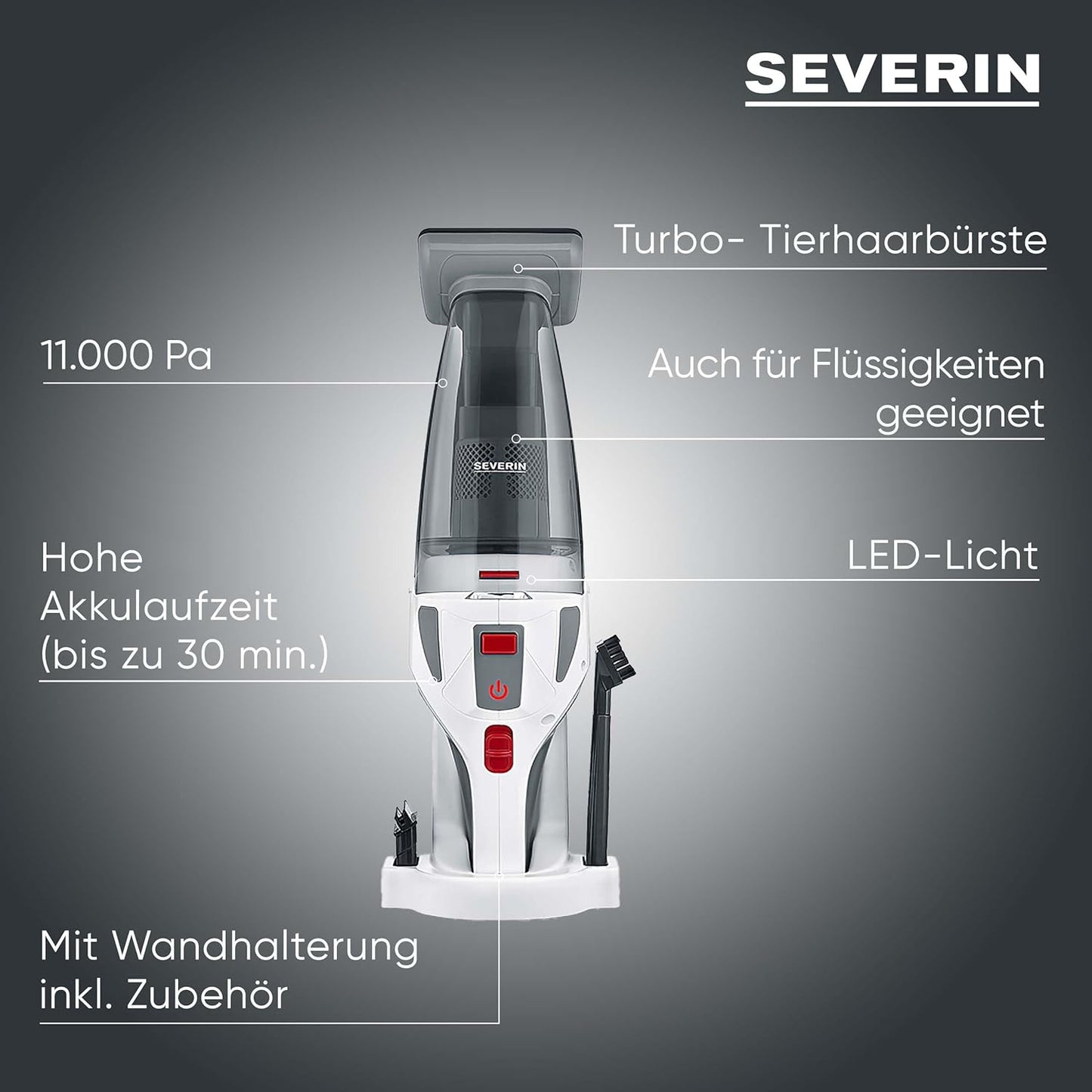 4-in-1 Akku-Handstaubsauger HV 7146
