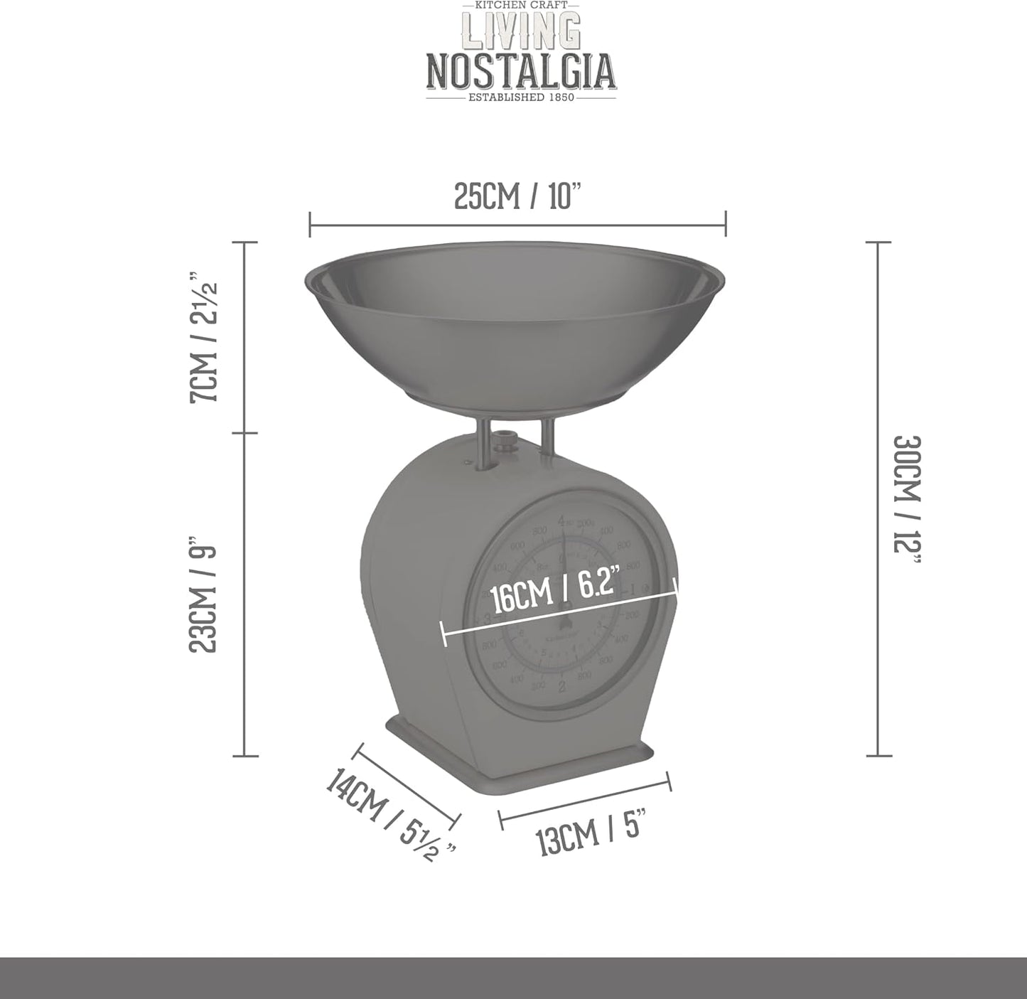 Mechanische Küchenwaage