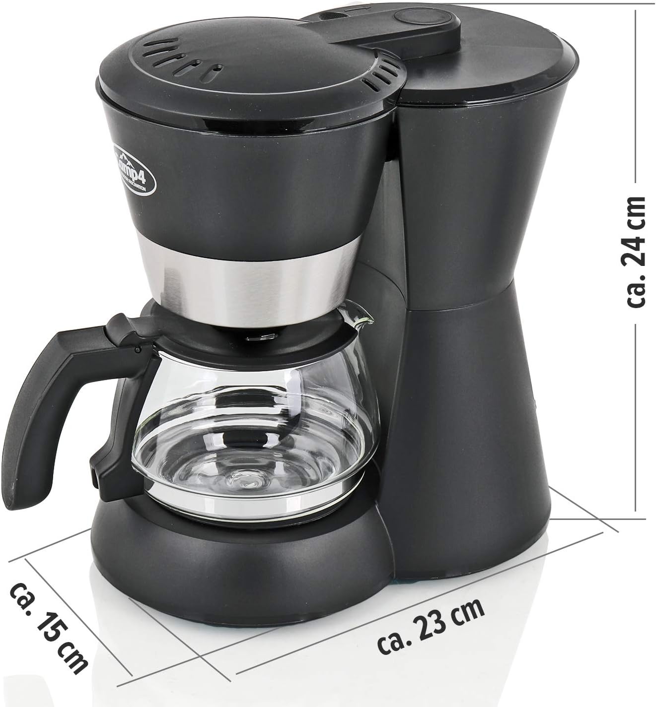 12V Camping-Kaffeemaschine 600ml