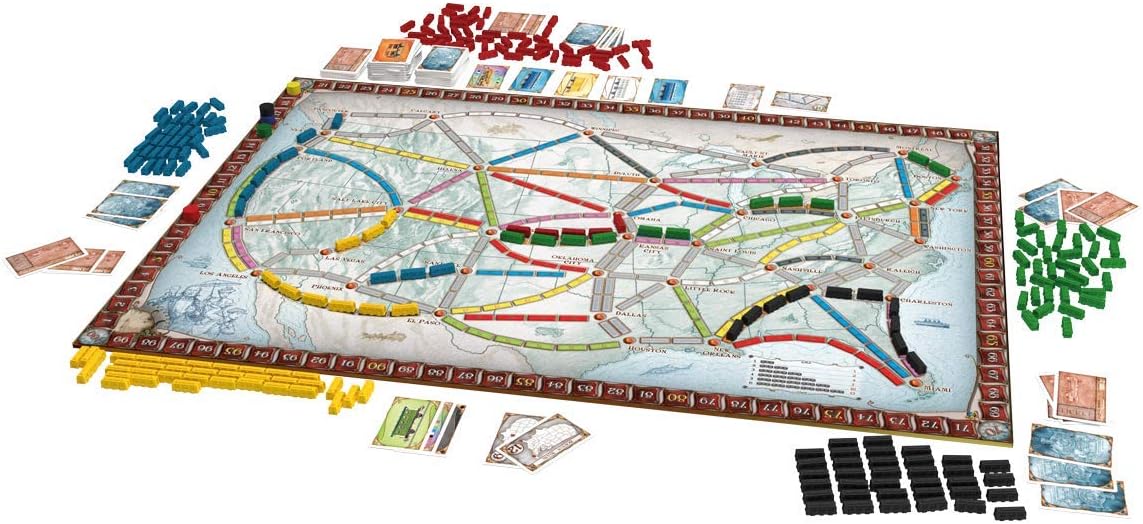 Zug um Zug Familienspiel (2-5 Spieler, ab 8 Jahren)