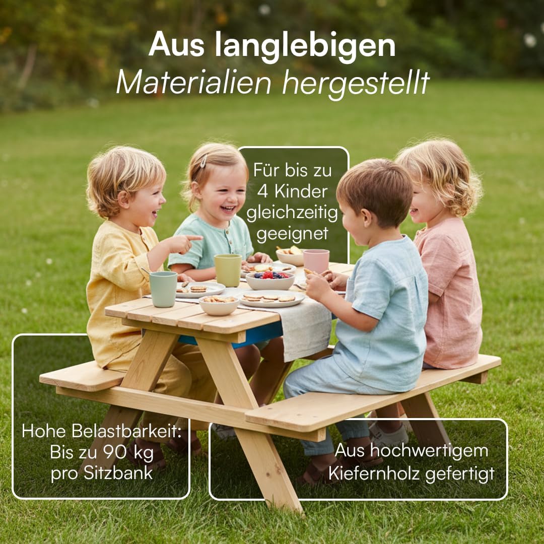 Kindersitzgruppe mit 2 Wannen, mit 2 Wannen