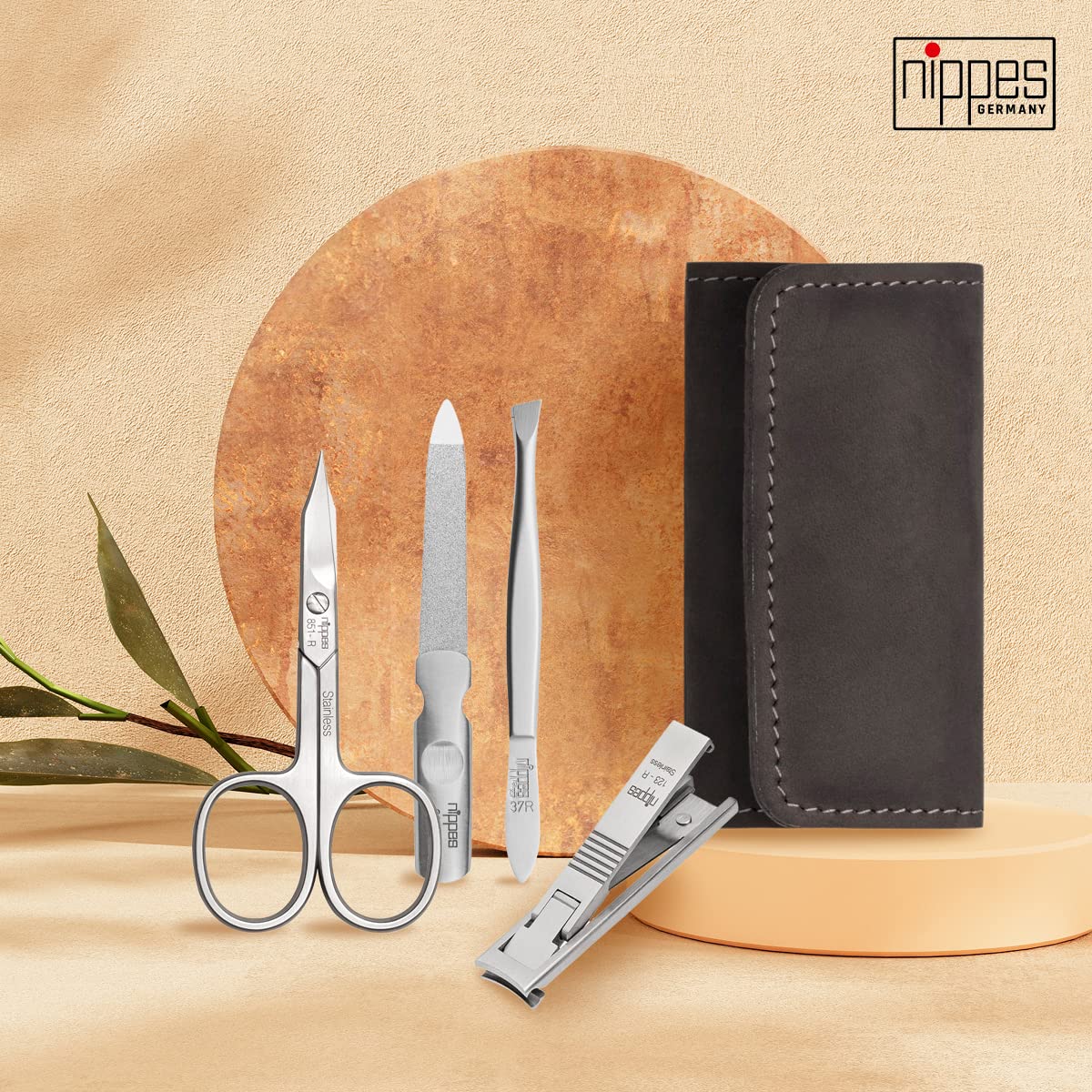Premium Line: Maniküre-Set Tabard, 4-teilig
