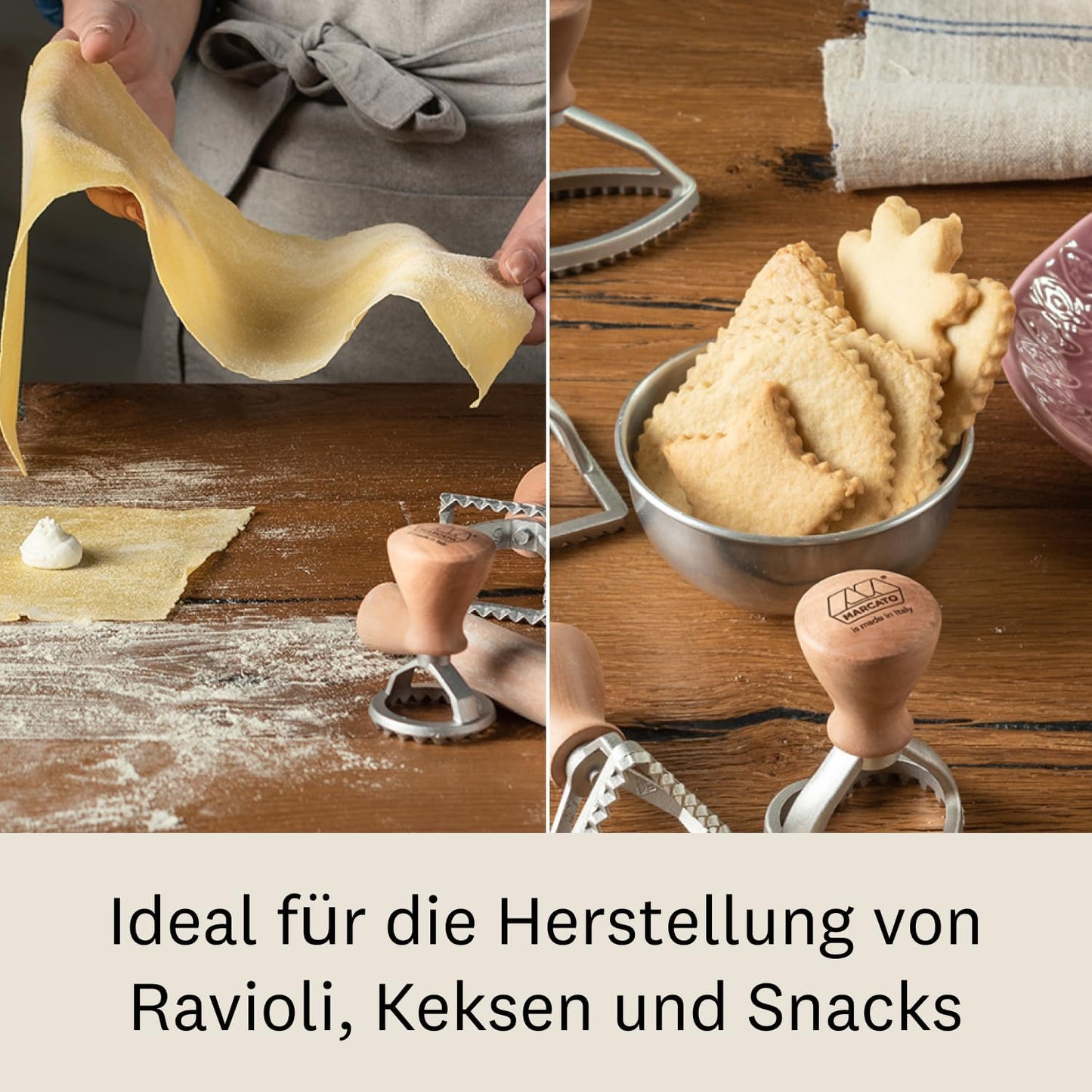 Ravioli- und Plätzchenausstecher