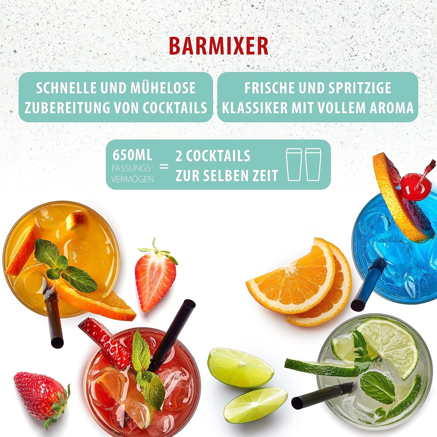 Barmixer & Milchaufschäumer BM 3472