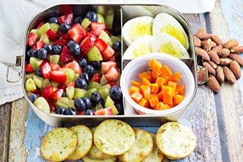 Auslaufsichere Bento Lunchbox, 1400ML, 3 Fächer