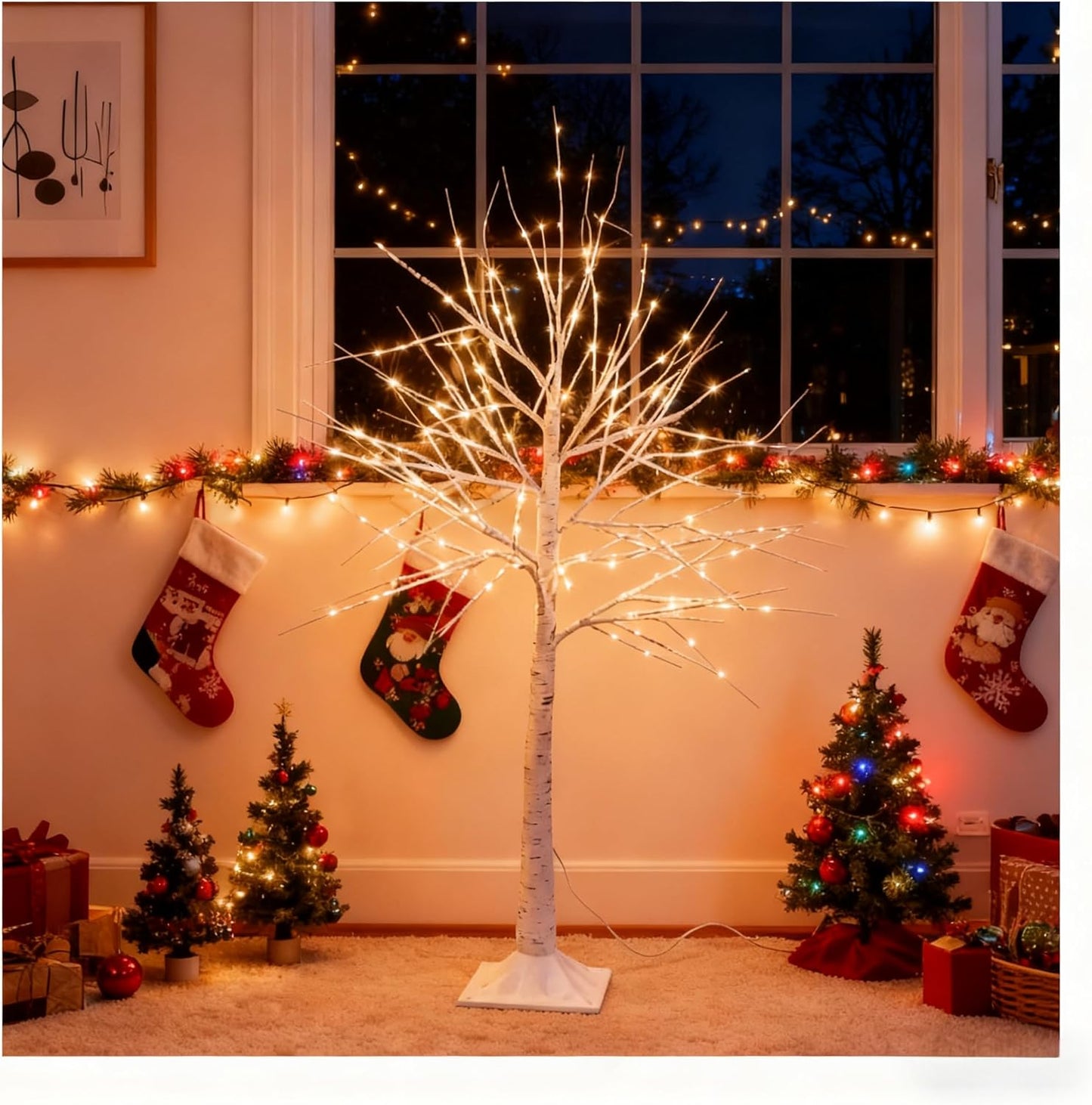 LED-Birkenbaum, 150CM 180LED Birch