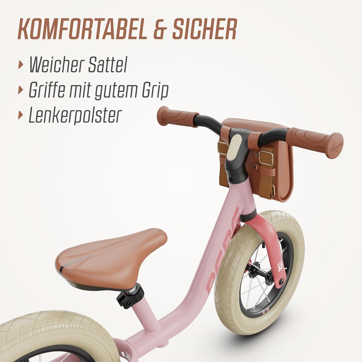 Laufrad Moov, Retro Rosa