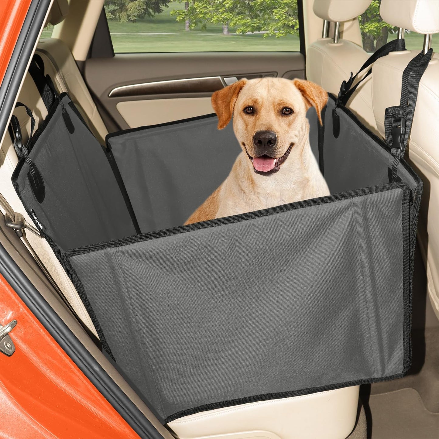 Wasserdichter Hunde-Autositz, L / Grau