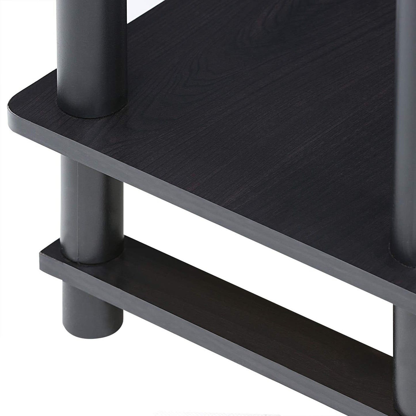 2er Set Beistelltisch, 2er Set Espresso/Braun