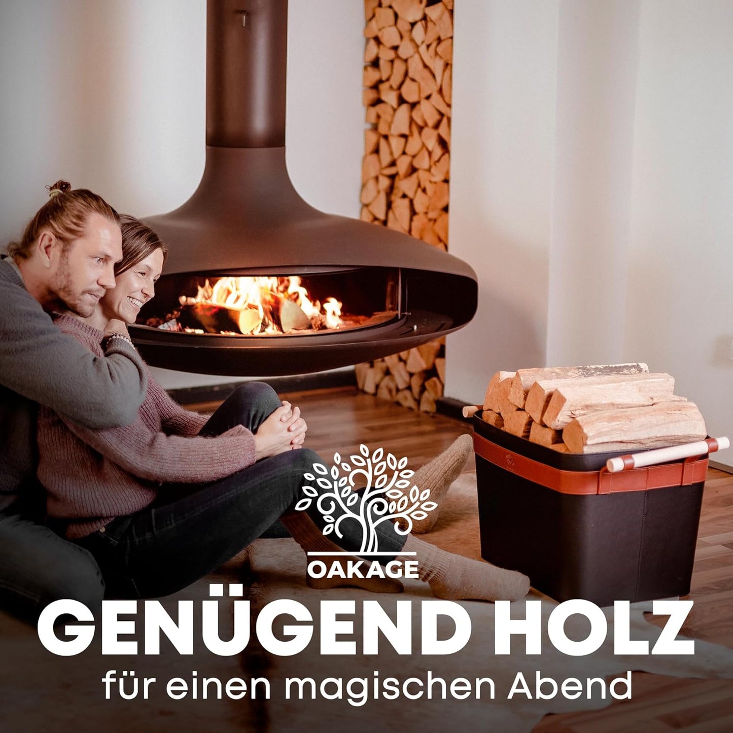 F0255 Kaminholzkorb, Single