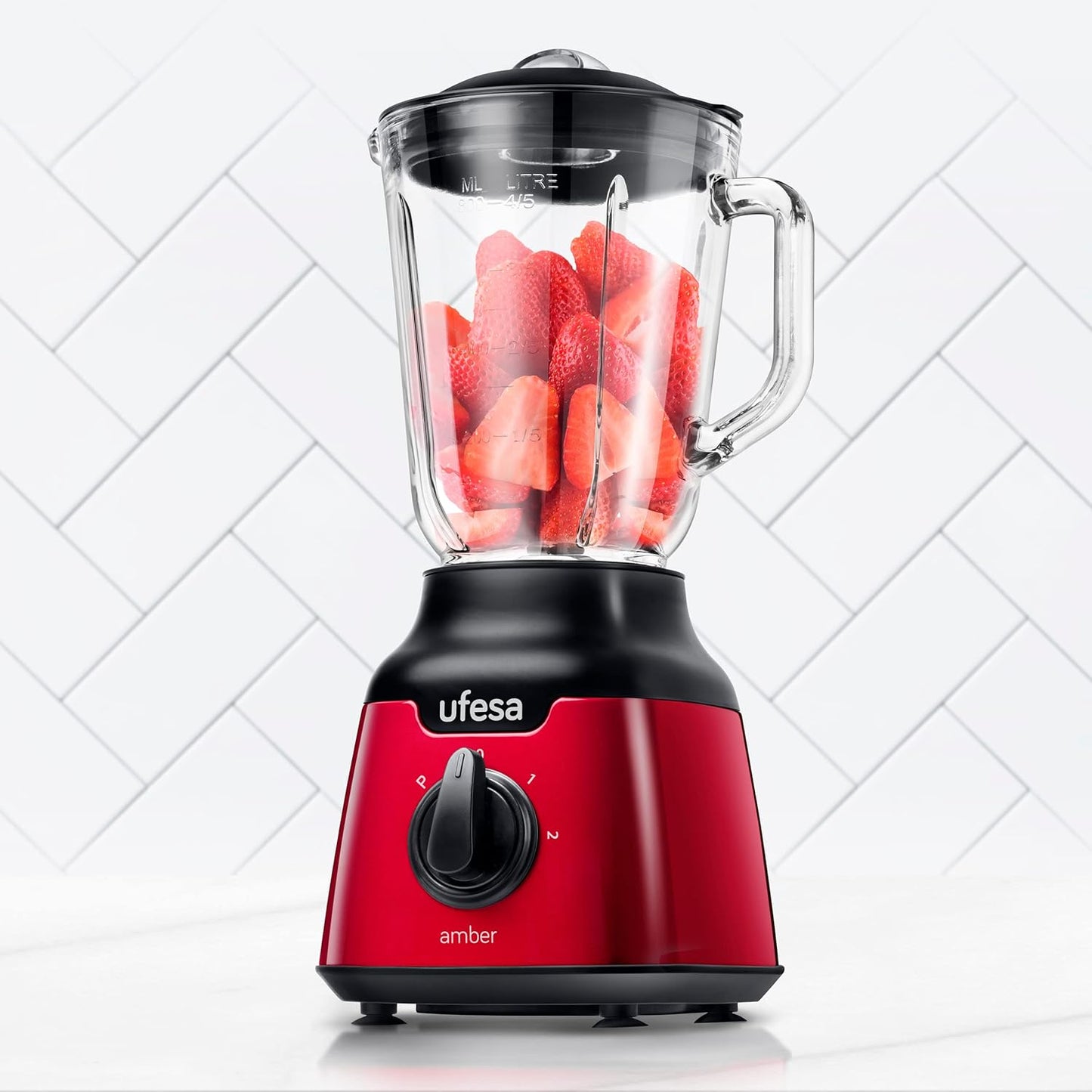 Standmixer BS4100, Amber Red - 900w