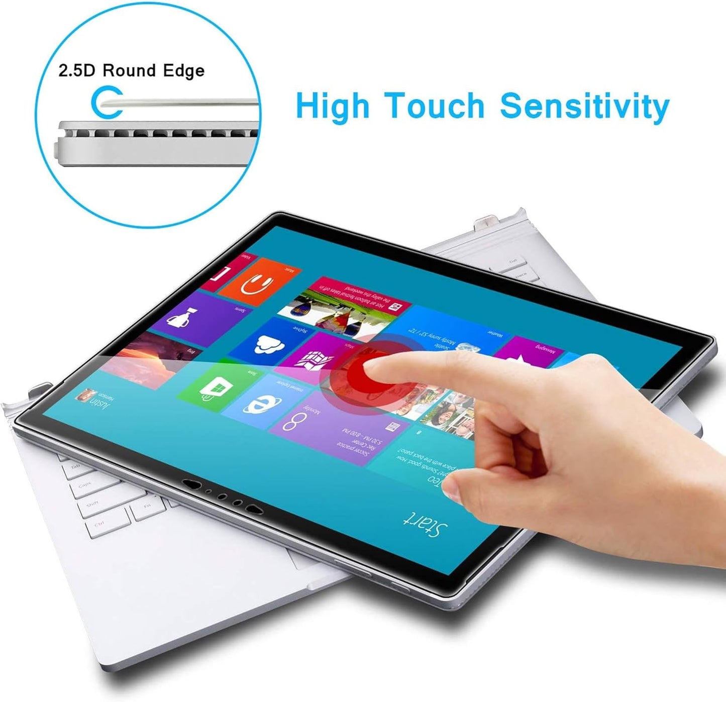Displayschutz für Surface Book (15 Zoll)