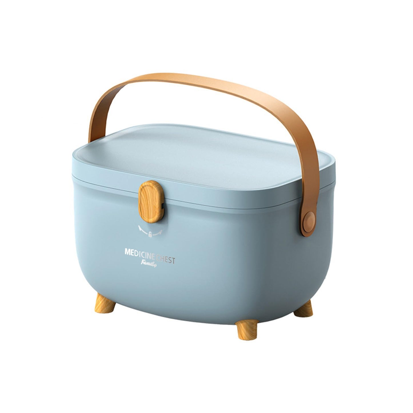 Medizinbox, Blau