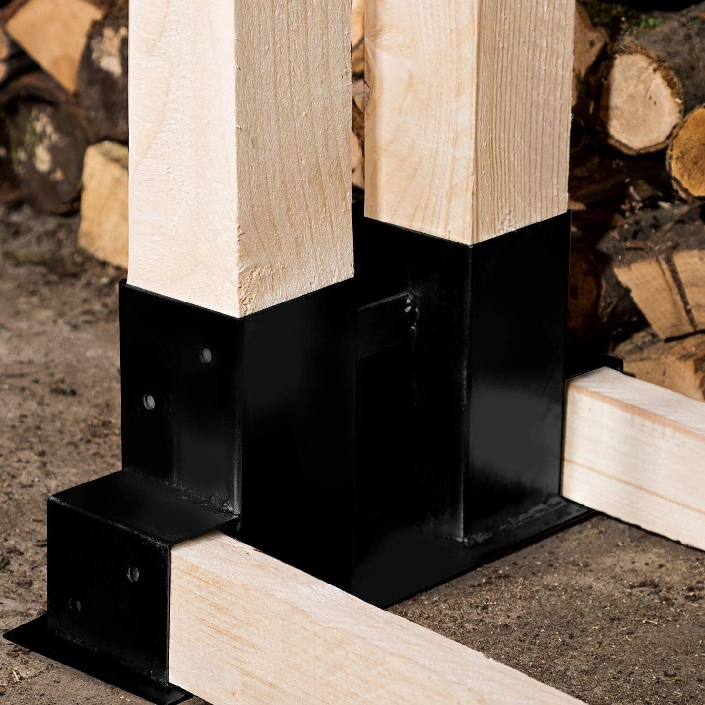 Holzstapelhilfe Set