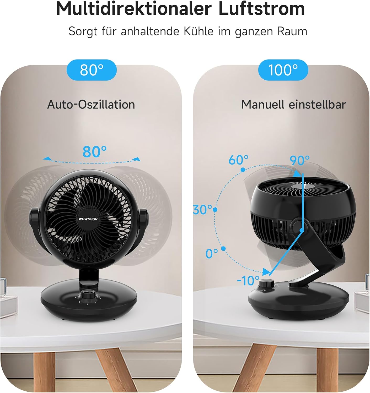 Tischventilator ‎XD-1586FC