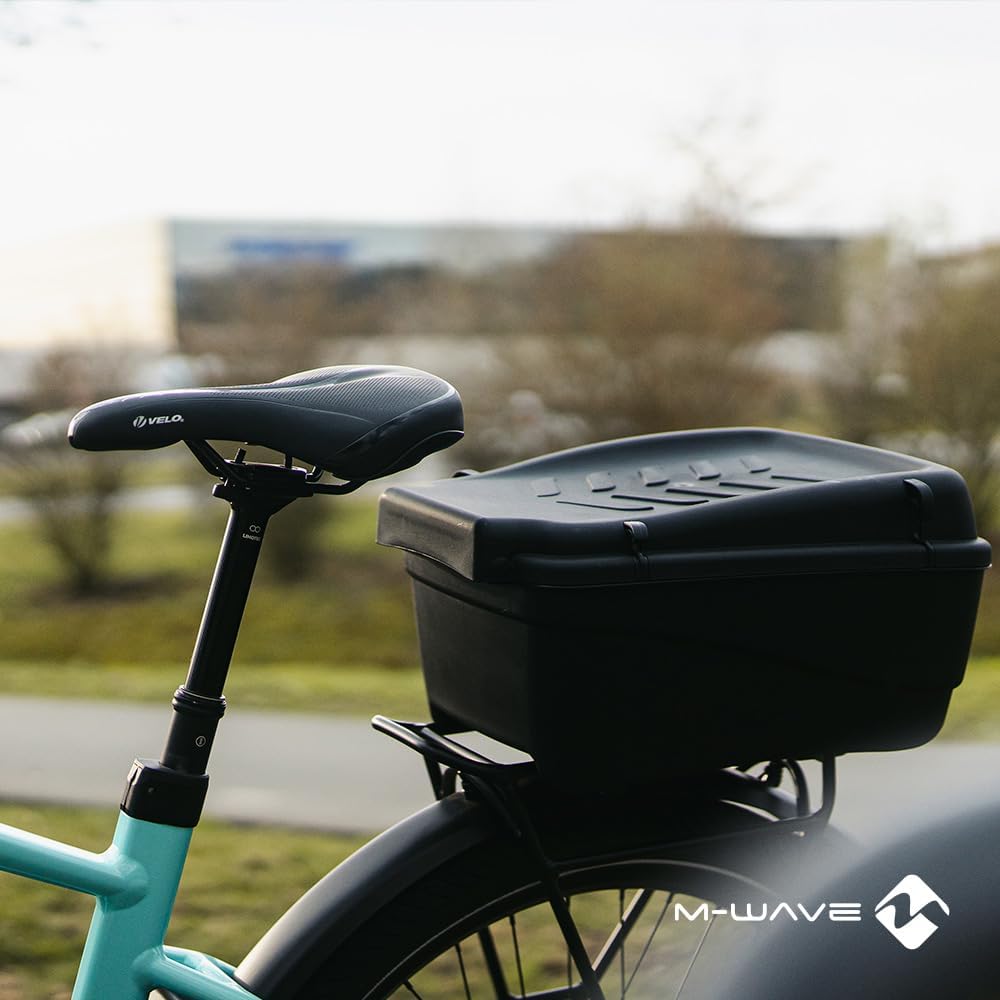 Fahrradkoffer Topcase, 42 x 31 x 22 cm, 15 Liter