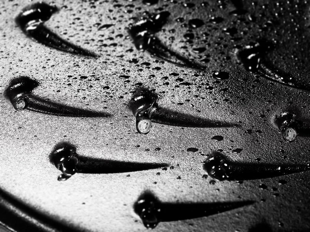 Bräter mit Chistera Drop-Structure, Schwarz 24 cm