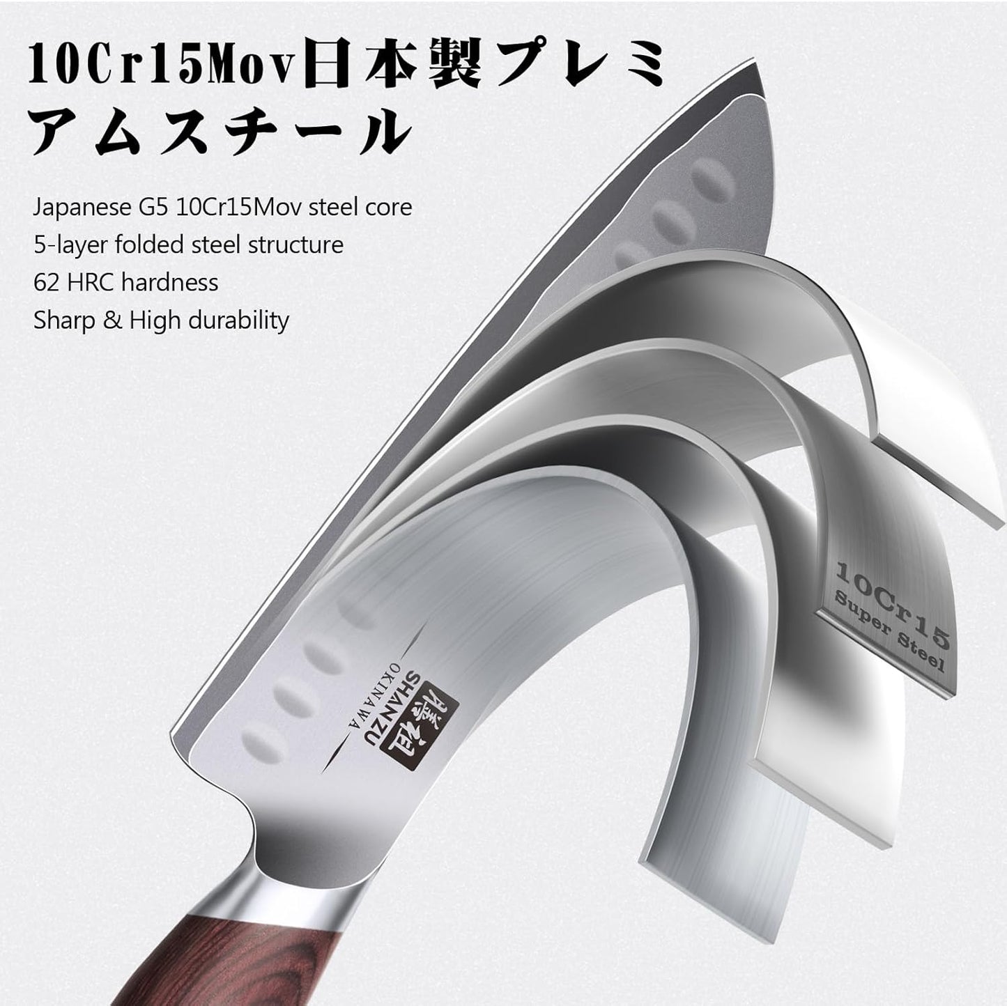 Profi Santokumesser, Santoku Messer